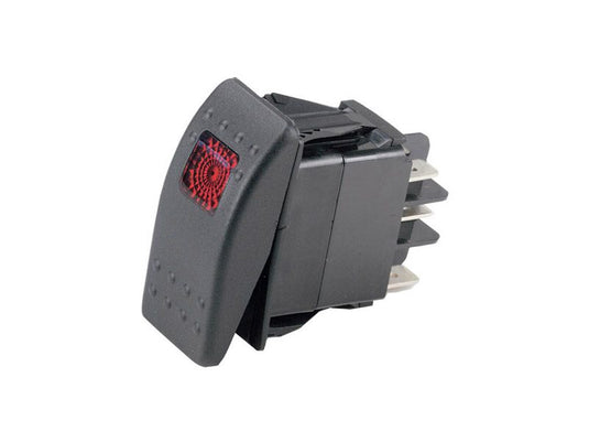 Brytare (on)-off 1pol LED
