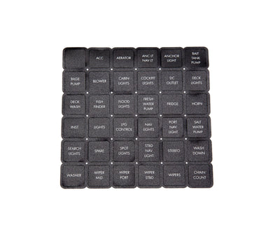 Automatsikringspanel 16 omskiftere