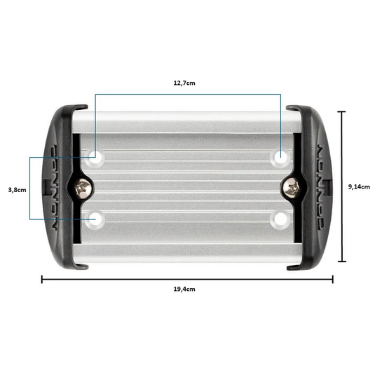 Aluminium monteringsskena 12