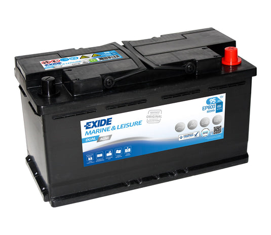 Exide Dual AGM 12V 140Ah