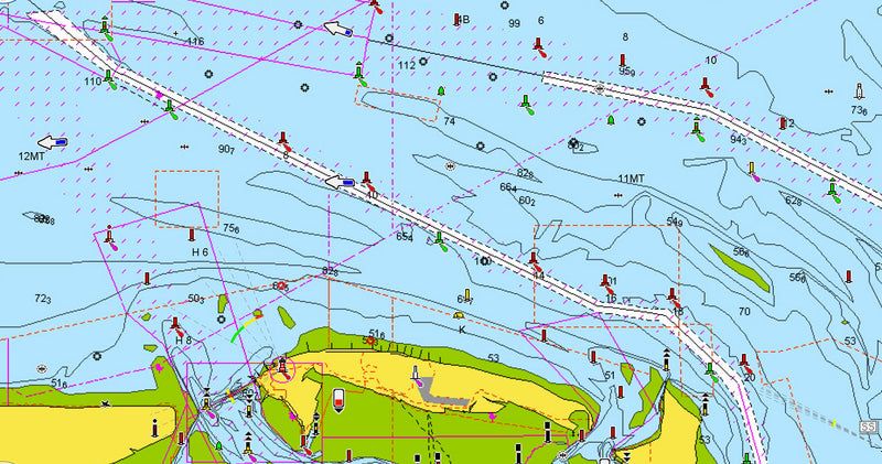 Indlæs billede i Gallery Viewer, Navionics Nav+ 047R Bottenhave
