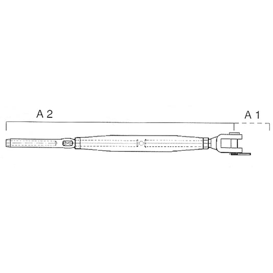 Vantskrue (Gaffel/Terminal)