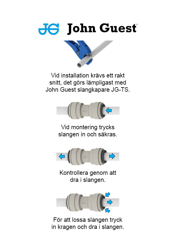 Indlæs billede i Gallery Viewer, JG kopling 15 mm-1/2" Han
