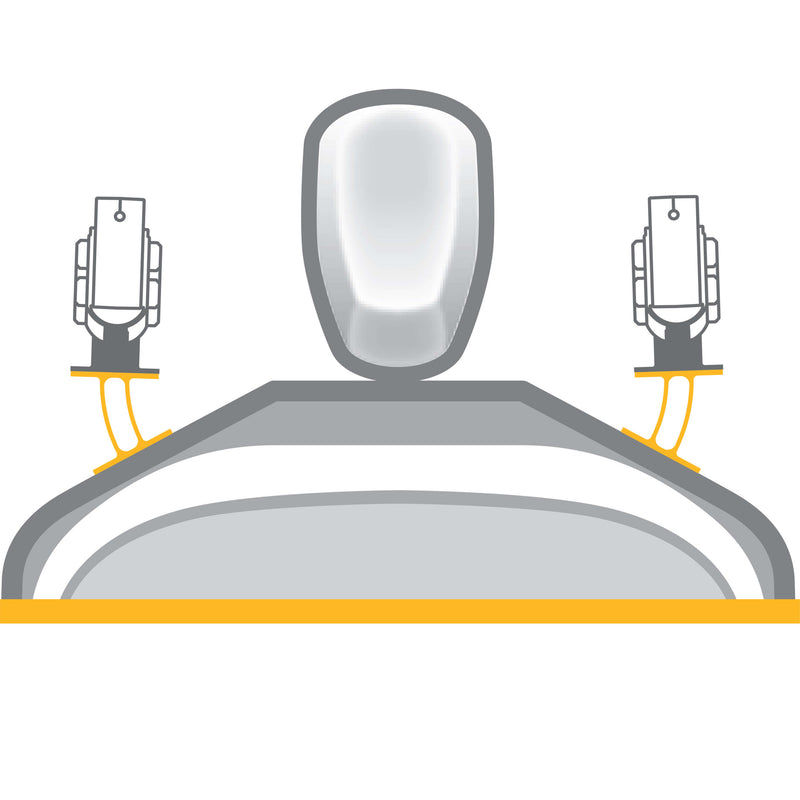 Indlæs billede i Gallery Viewer, Raptor Vinklet Beslag Sort
