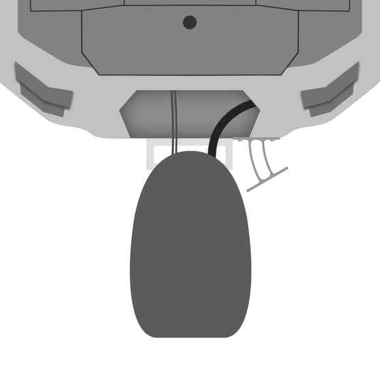 Raptor Vinklet Beslag Hvid