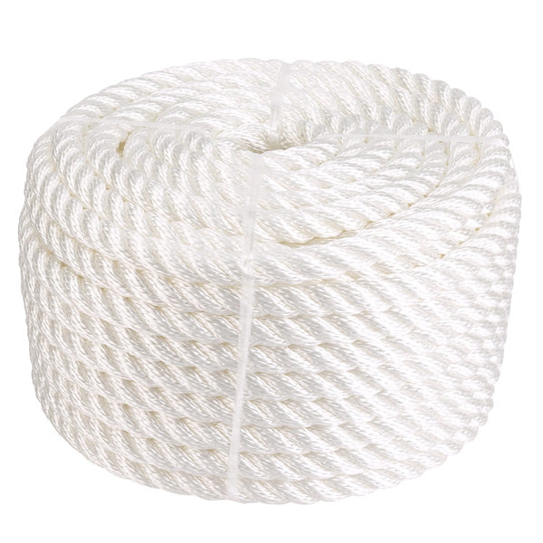 Indlæs billede i Gallery Viewer, 3-Slået PP tov hvid Ø14 mm 30 meter
