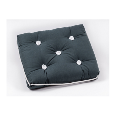 Kapokpude, enkelt, Grå