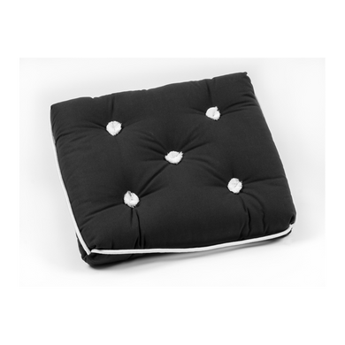 Kapokpude, enkelt, Sort