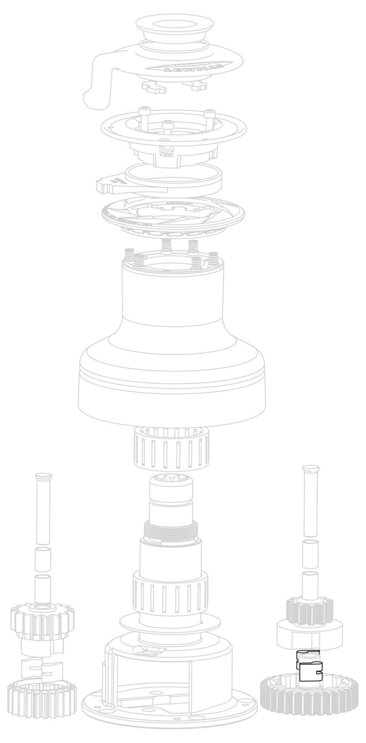 Vinschklack, fjäder (6-pkt)