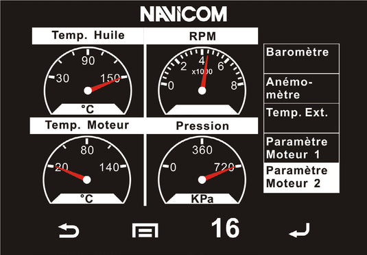 Navicom VHF 1050 AIS,N2K,Touch