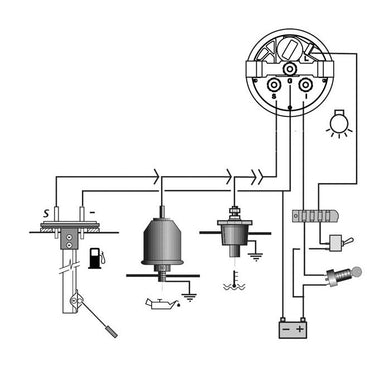 Olietryksgiver SS 100psi