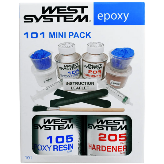 West System Mini sæt, reparations kit, 300 gr epoxy