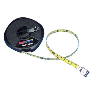 Bainbridge Measuring Tape 30mts/100ft Steel