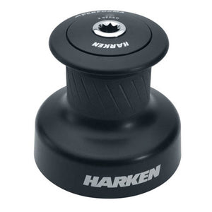 Harken Radial skødespil PT 2-speed sort alu.