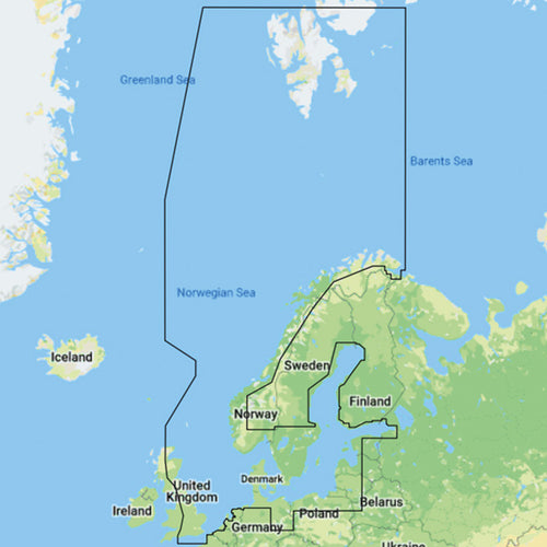 C-map Y050 Discover, Skandinavien til Lowrance,Simrad & B&G