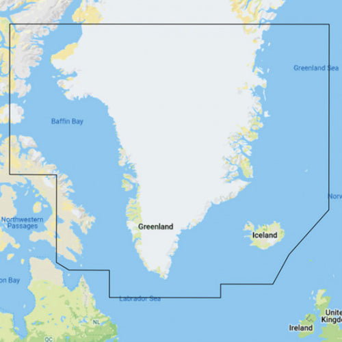 C-Map Y040 Discover, Grønland 