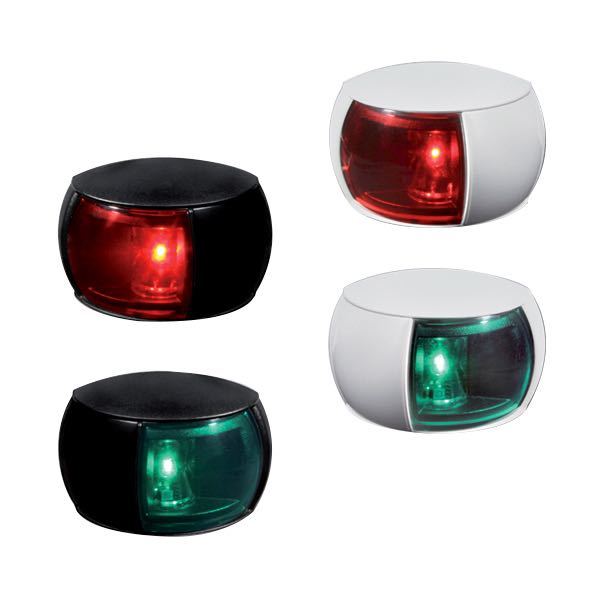 Indlæs billede i Gallery Viewer, Hella LED lanterne 2NM sort plast styrbord
