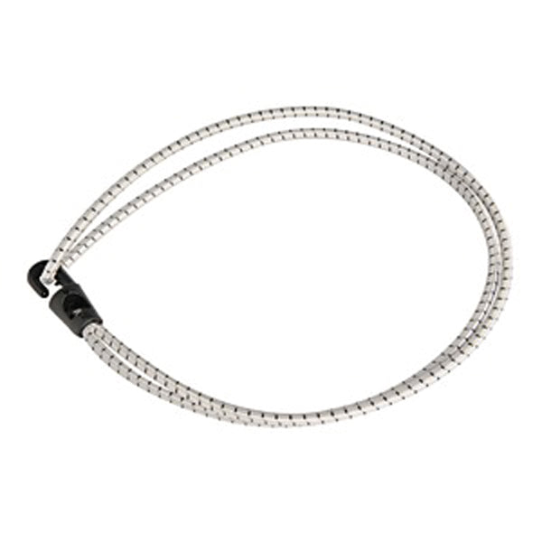 Indlæs billede i Gallery Viewer, Elastik med krog Ø4mm hvid 30cm pose med 5stk
