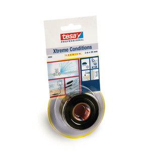 Tesa Xtreme Conditions sort 25mm 3m