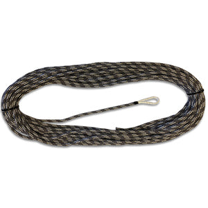 Liros Dyneema fald m/loop 8mm x 25 mtr grå/hvid