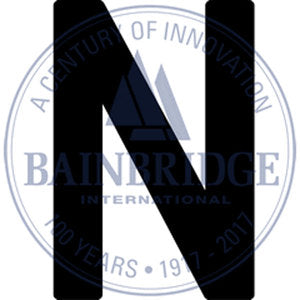 Bainbridge Sail Letters 380mm  Black N