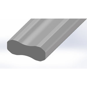 Bainbridge Batten Sailman 30x11.4mm  grey 12 mtr.