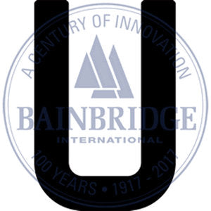 Bainbridge Sail Letters 300mm Black U