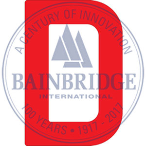 Bainbridge Sail Letters 300mm Red D