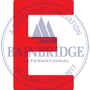 Bainbridge Sail Letters 300mm Red E