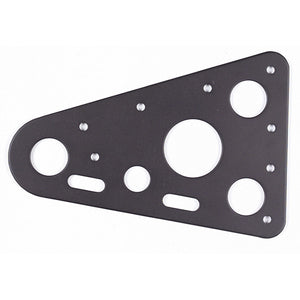 Bainbridge Headboard 116x2.8mm Aluminium Black Ano