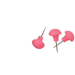 Bainbridge Box of 100 Hot Pink Pushpins