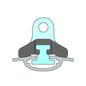 Bainbridge Sailman 4000 Batten Slide 16.3mm Flat w