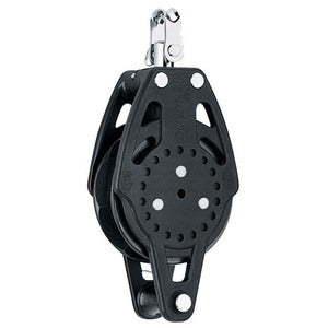 Harken Carbo Ratchamatic Blok 75 mm enkelt/svirvel