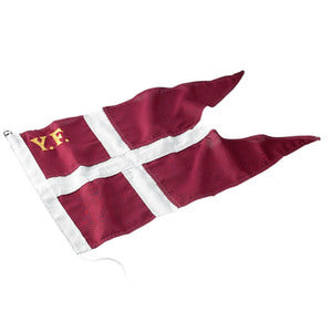 YF FLAG  80 cm. (41x80) broderet