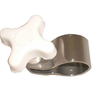 Bainbridge Canopy Hand Clamp 22mm White