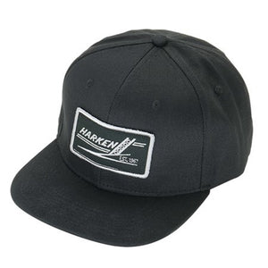 Harken Harken Baseball Cap-Flat Brim Black