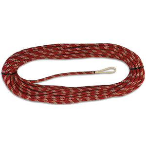 Liros Dyneema fald m/loop 12mm x 40 mtr rød/hvid
