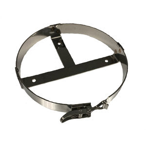 B2 Rustfri gasflaskeholder IC 3 kg.