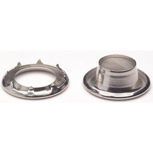 Bainbridge Grommets No.4 Nickel Plate Finish 200st