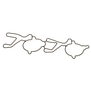 Sierra Molded Intake Port Gasket