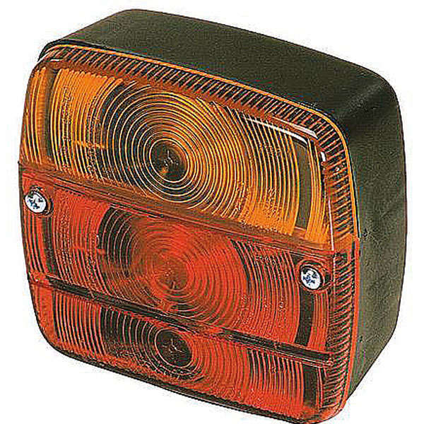 Indlæs billede i Gallery Viewer, Baglygte 119x102 x51 mm
