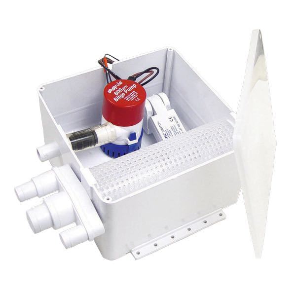 Indlæs billede i Gallery Viewer, Rule afløbsboks med pumpe
