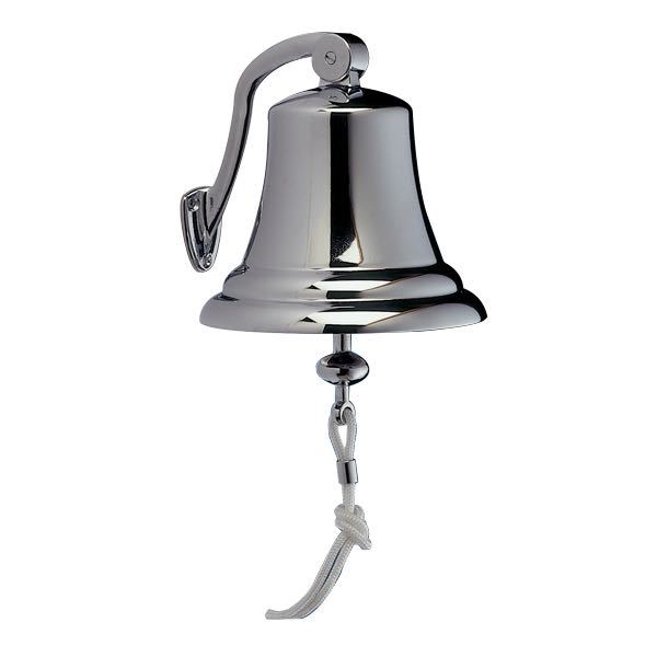 Indlæs billede i Gallery Viewer, Skibsklokke forkromet messing
