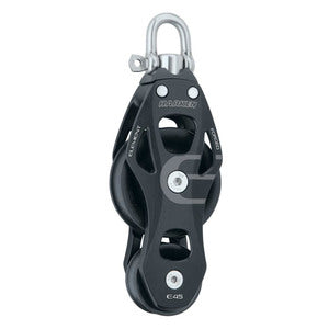 Harken Element blok 45 mm violin m. svirvel