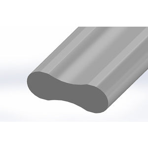 Bainbridge Batten Sailman 30mmx10.2mm MidGrey 12mt