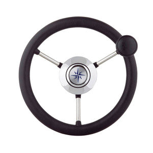 Rat Rustfrit med knob 280 mm