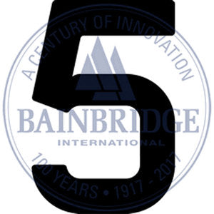 Bainbridge Sail Numbers 380mm Black 5