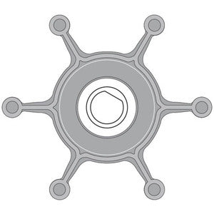 Johnson Impeller 09-824P-9 Ø50,8 mm