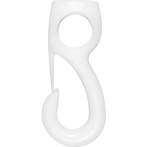 Liros Snap Hook 8 mm hvid 5 stk.