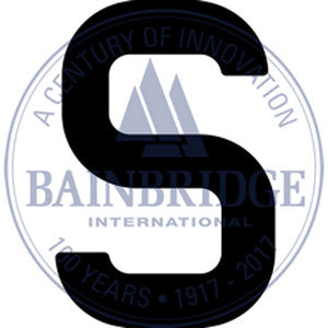 Bainbridge Sail Letters 300mm Black S